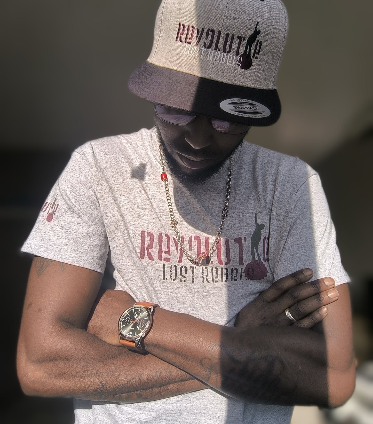 The LR Classic Tee (Grey & White)